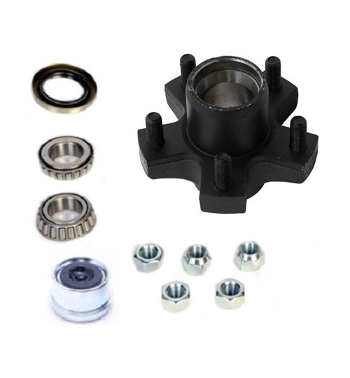 HUB KIT, 5 ON 4.5, 2K AXLE