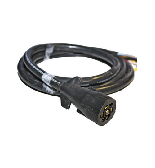 8ft Trailer Harness w/7 Pole RV Molded Trailer End