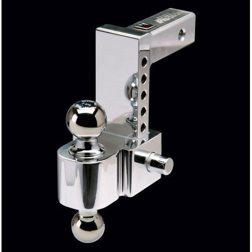 FLASH "E" SERIES ALUMINUM BALL MOUNT-ADJUSTABLE-2" RECEIVER, 10K, 6" DROP/7"RISE