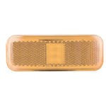 RECTANGULAR THIN LINE LED MARKER/CLEARANCE LIGHT- AMBER