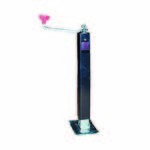 RAM TOP WIND A-FRAME JACK, 7K WITH WELDED ON MOUNTING PLATE FOR GRIFFIN DUMP TRAILERS