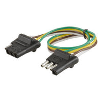 4-Way Flat Connector Plug & Socket
