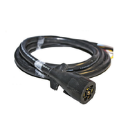 8ft Trailer Harness w/7 Pole RV Molded Trailer End